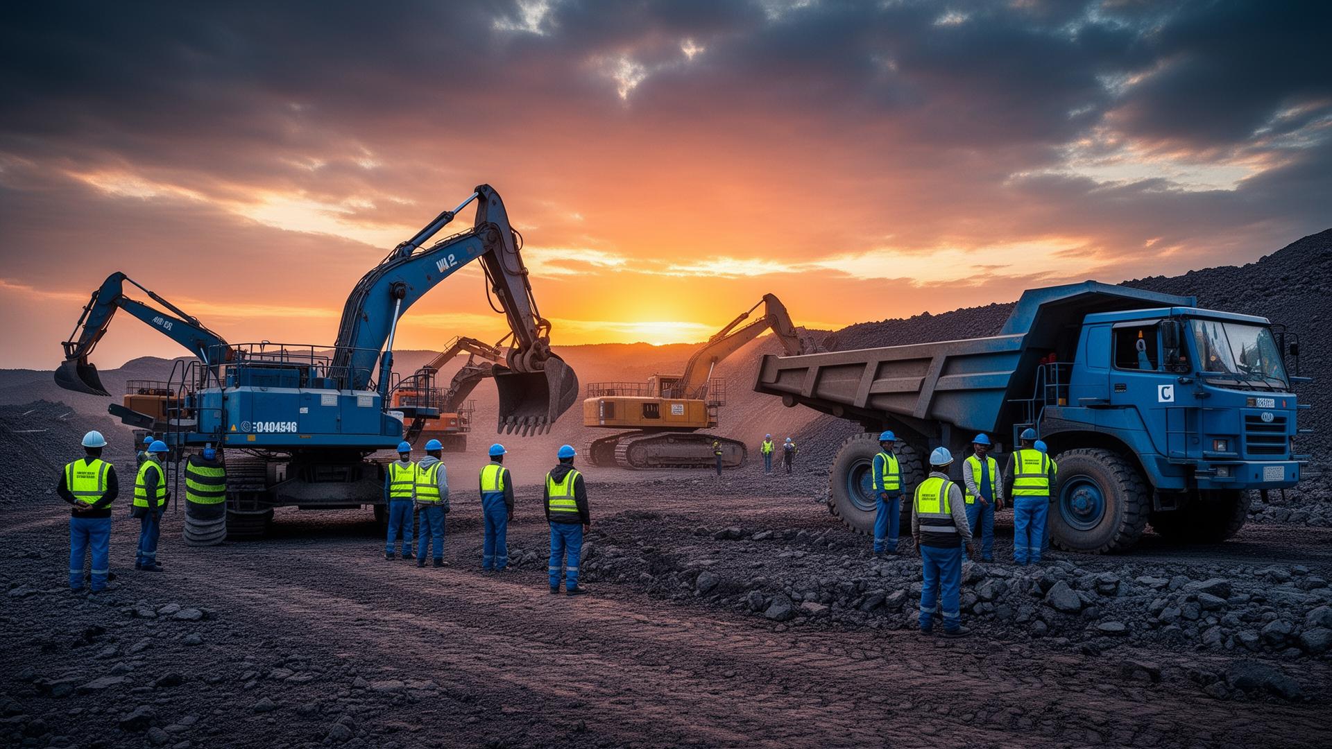 Intervention environnementale sur site minier